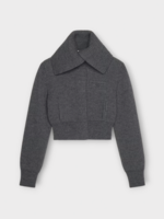 Givenchy Givenchy Knitwear, Grey, Wool & Alpaca Wool Cardigan In Slate Blend