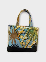 Dianora Salviati Dianora Salviati Bag, Multi, Bardot x Dianora Salviati Silk Tote Bag w/ Hermes Geometric Abstract Print