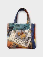 Dianora Salviati Dianora Salviati Bag, Multi, Bardot x Dianora Salviati Silk Tote Bag w/ Hermes Lady In The Car Print