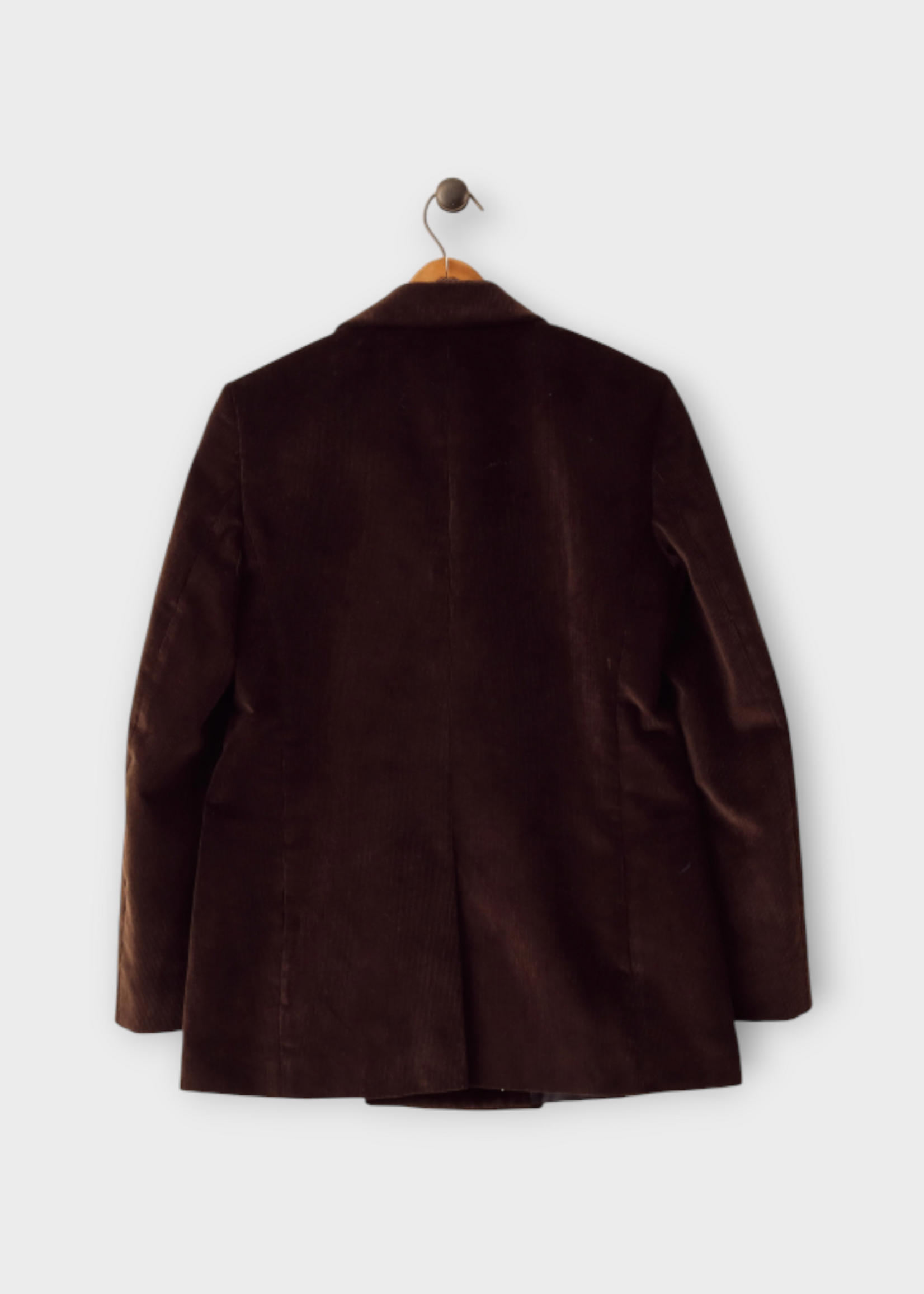 S.S.Daley S.S.Daley Jacket, Brown, Eilidh Corduroy Double Breasted Blazer in Dark Brown