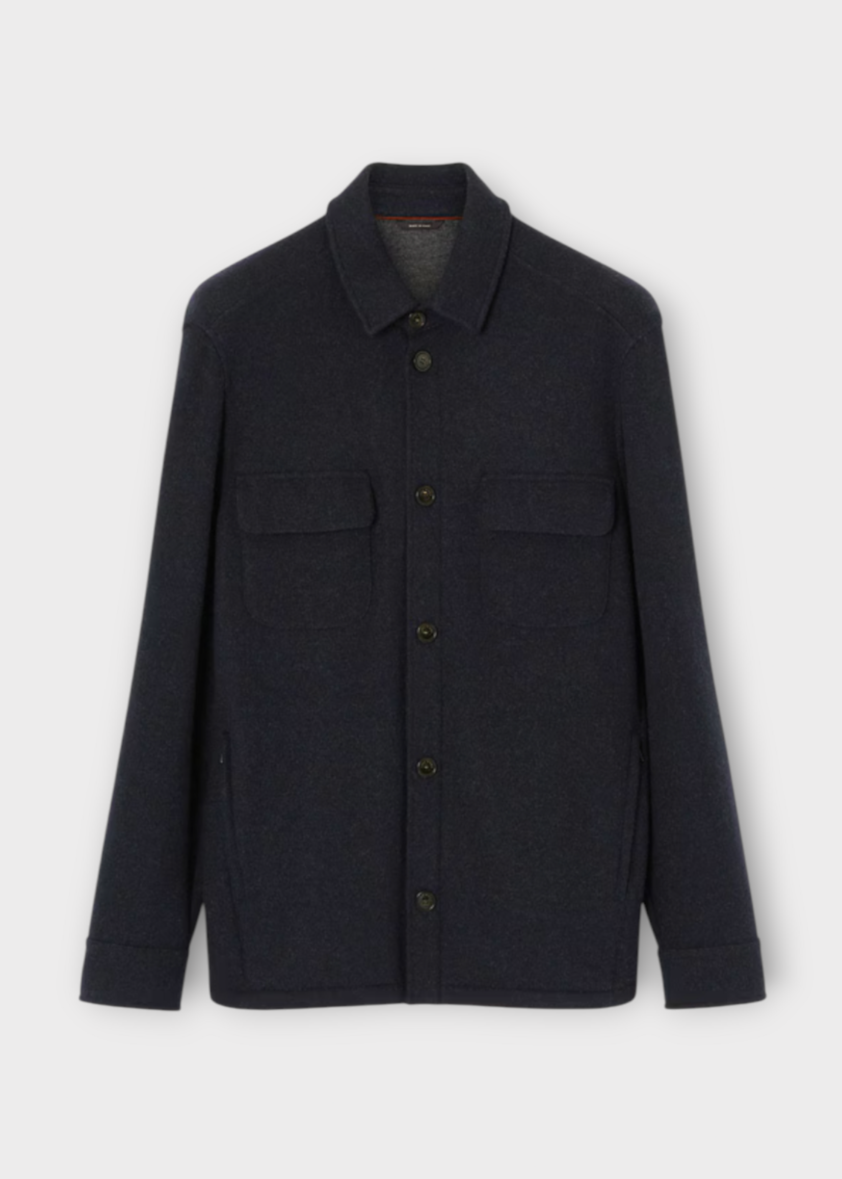 Loro Piana Loro Piana Jacket, Navy, Marco Cashmere Novalis Overshirt In Blue Navy