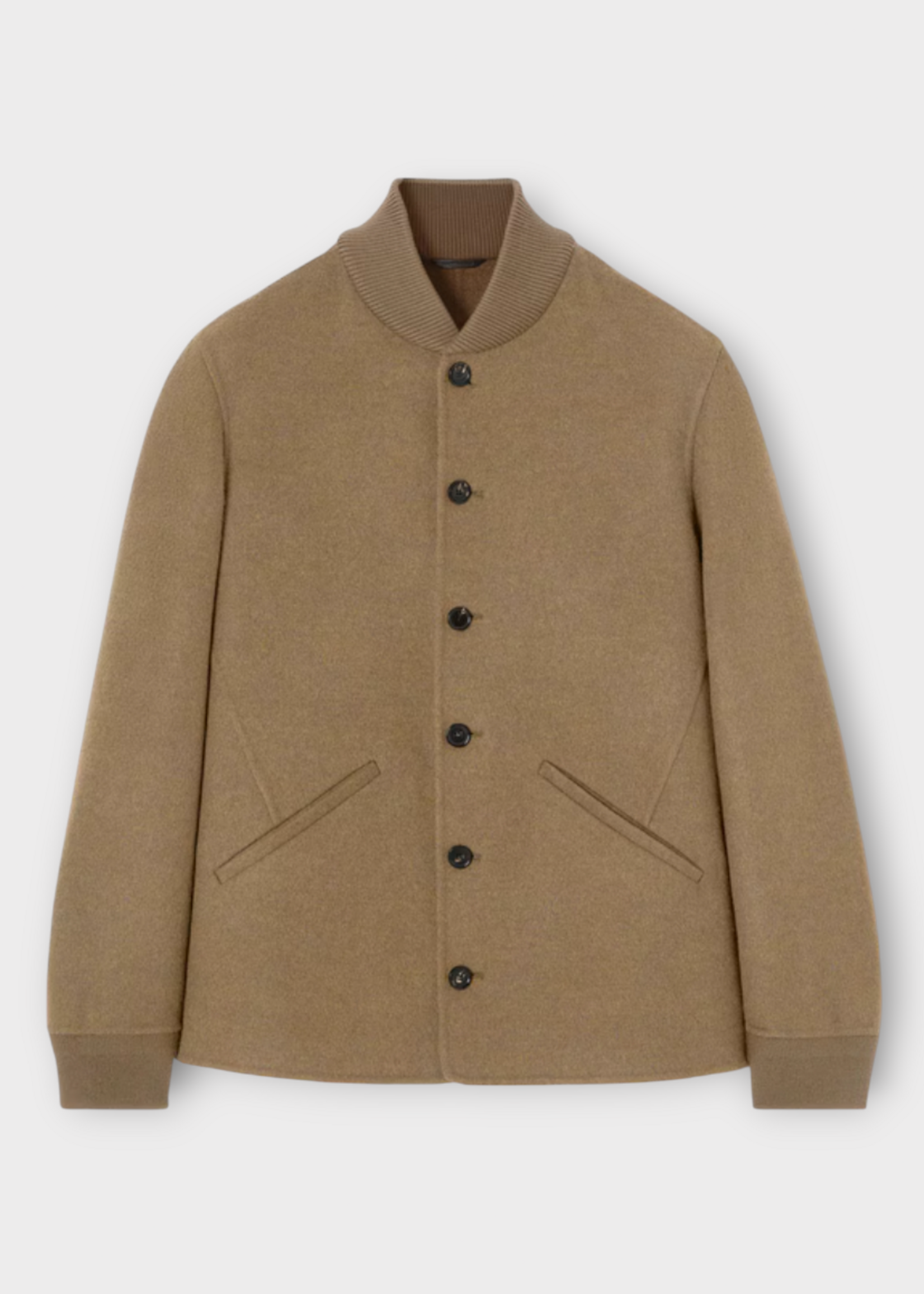 Loro Piana Loro Piana Shirt, Brown, Rik Cashmere Rain Repellent Bicolour Bomber Jacket In Bronze Ember