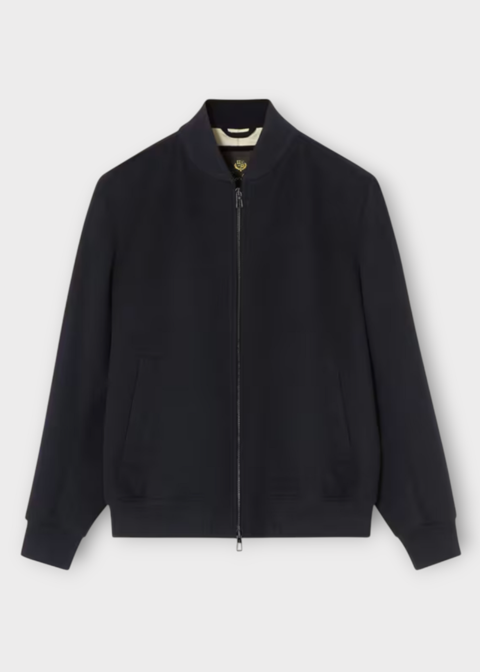 Loro Piana Loro Piana Jacket, Navy, Ivy Cashmere Storm System Bomber Jacket In Blue Navy