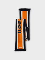 J.W. Anderson J.W. Anderson Scarf, Orange, Winner Football Jacquard Scarf In Orange