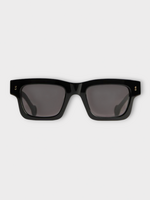 J.W. Anderson J.W. Anderson Sunglasses, Black, Acetate Rectangular Frame Sunglasses In Black