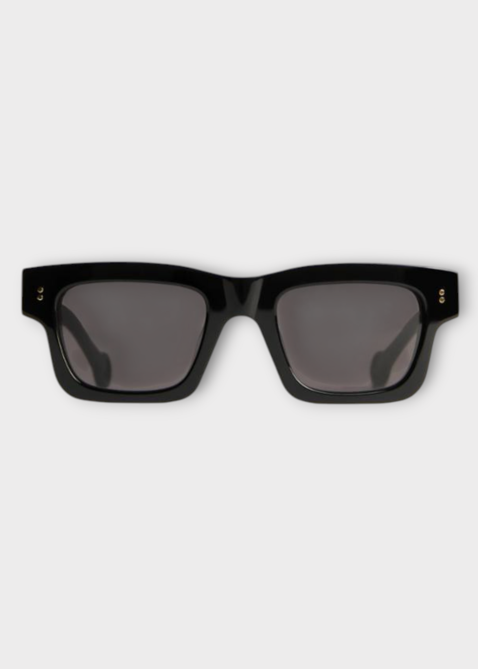J.W. Anderson J.W. Anderson Sunglasses, Black, Acetate Rectangular Frame Sunglasses In Black