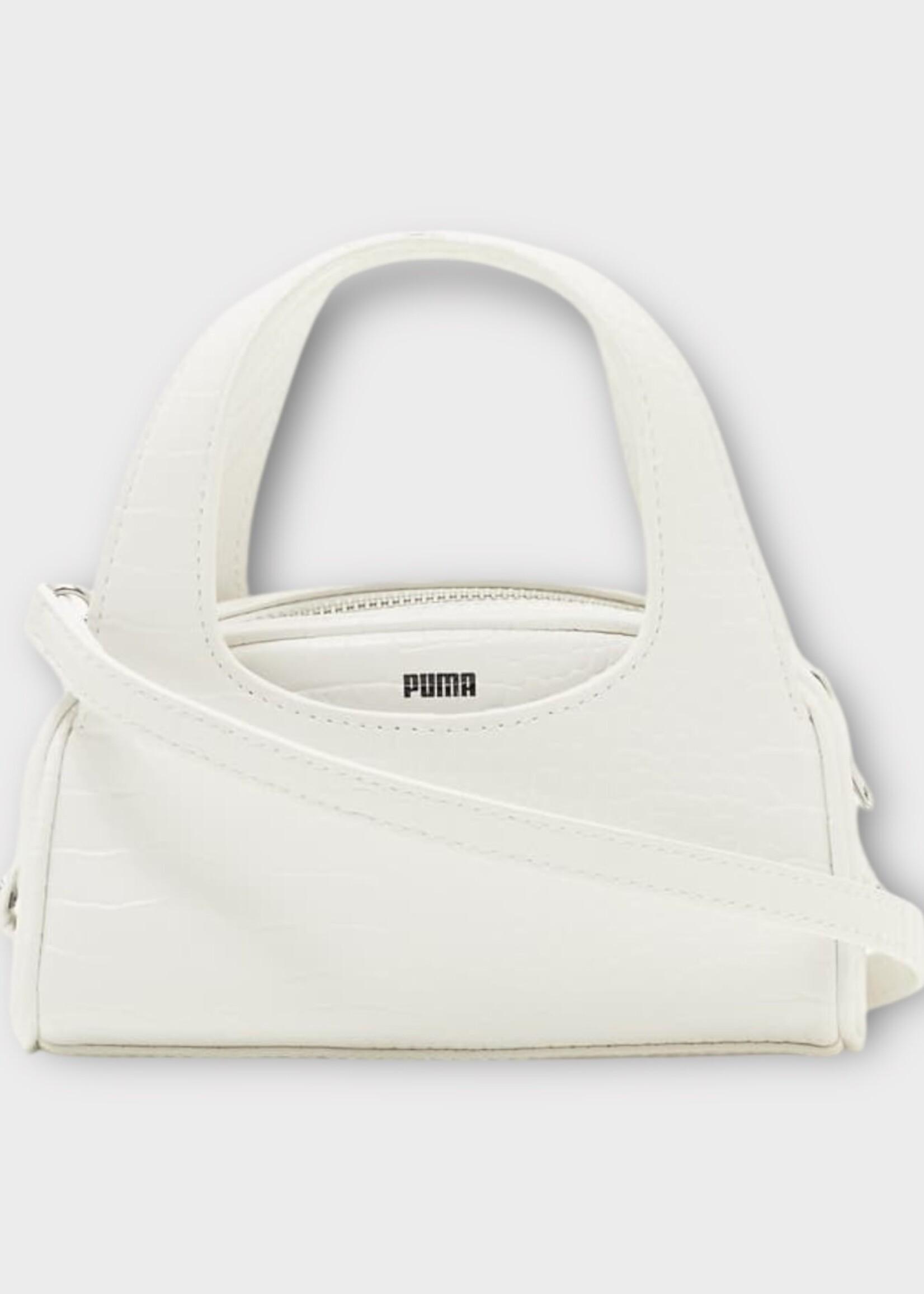 Coperni Coperni Bag, White, Puma X Coperni Crocodile Small Bag In Puma White