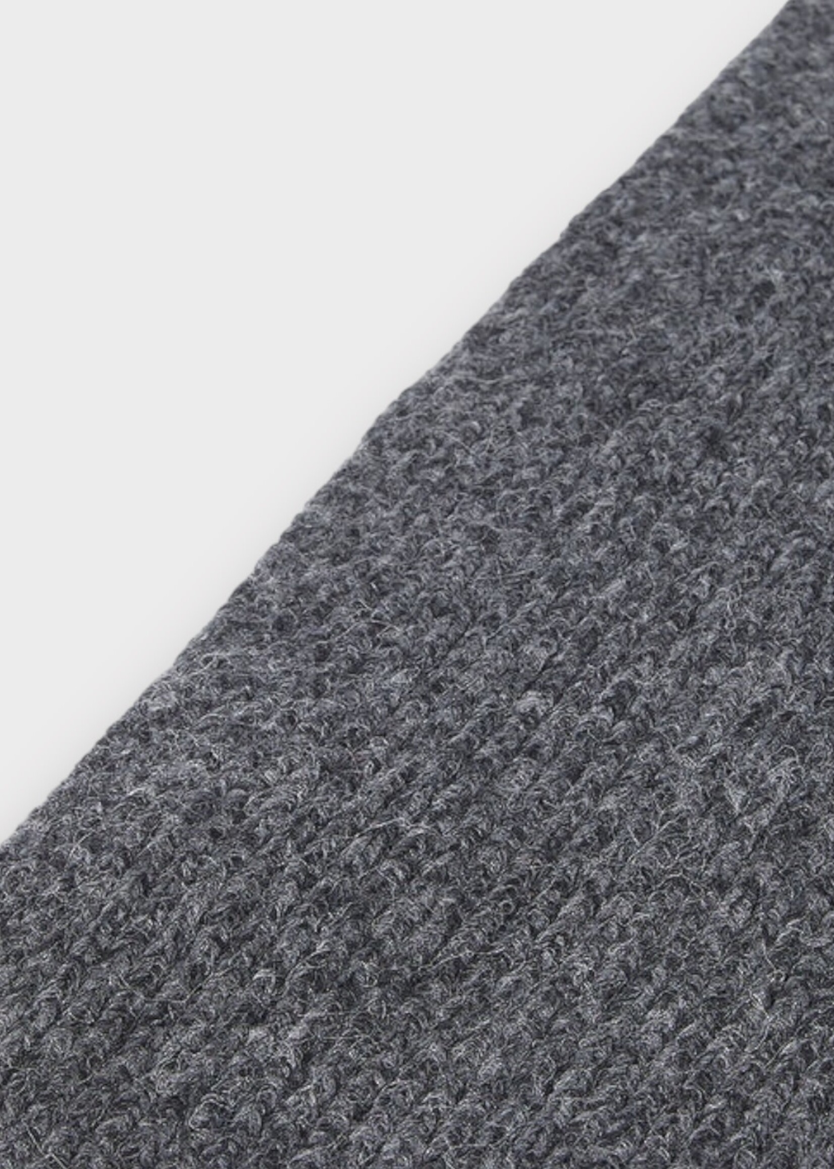 Dries Van Noten Dries Van Noten Scarf, Grey, Moyson Wool Mix In Dark Grey