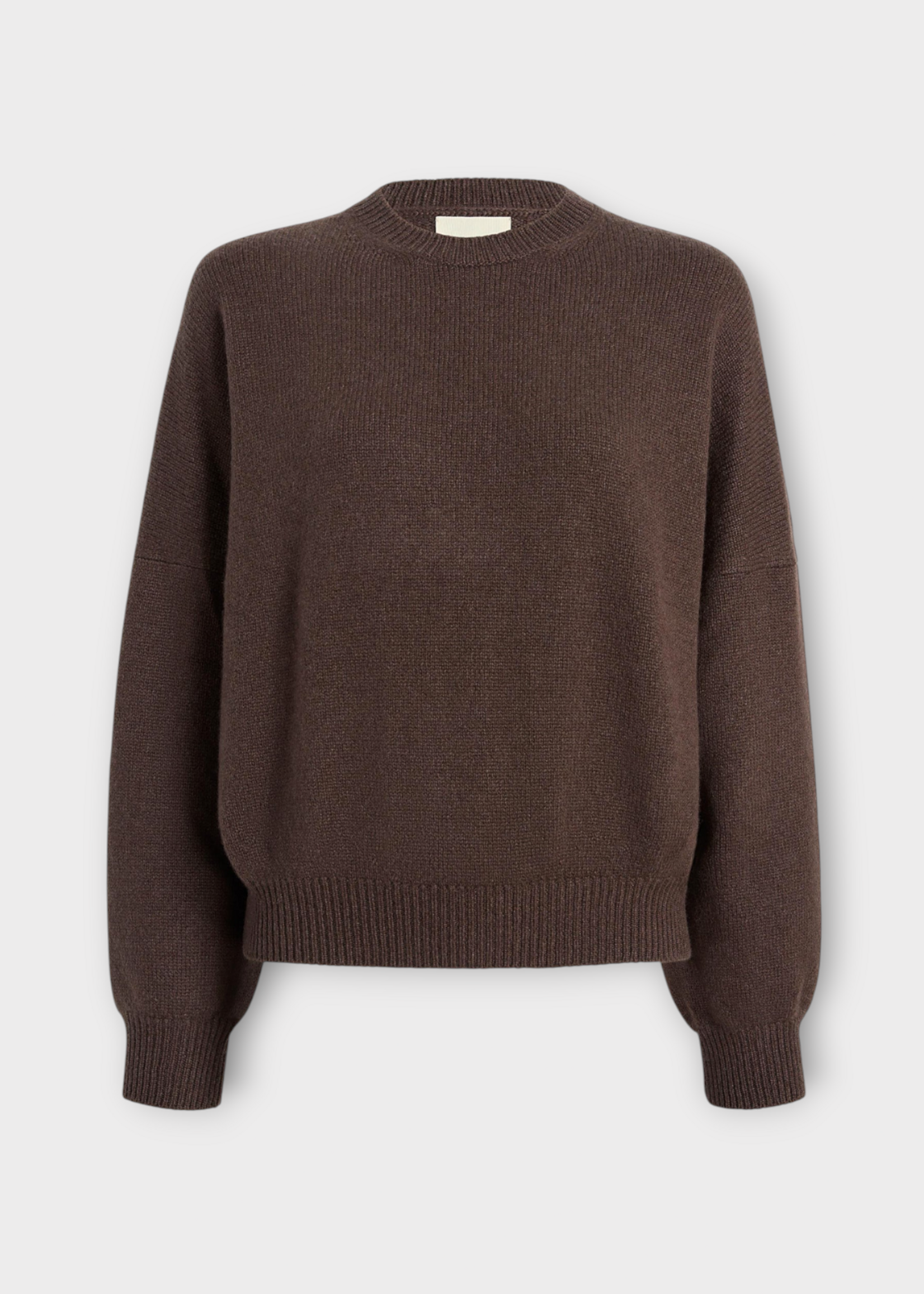 Khaite Khaite Knitwear, Brown, Cashmere Margaux Sweater In Coffee