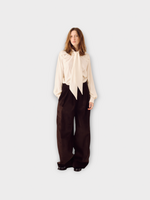 S.S. Daley S.S. Daley Trousers, Brown, Eilidh Corduroy Wide Leg Trousers In Dark Brown