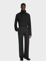 Dries Van Noten Dries Van Noten Trousers, Black, Panvel Wool Suit Pants w/ Pleats