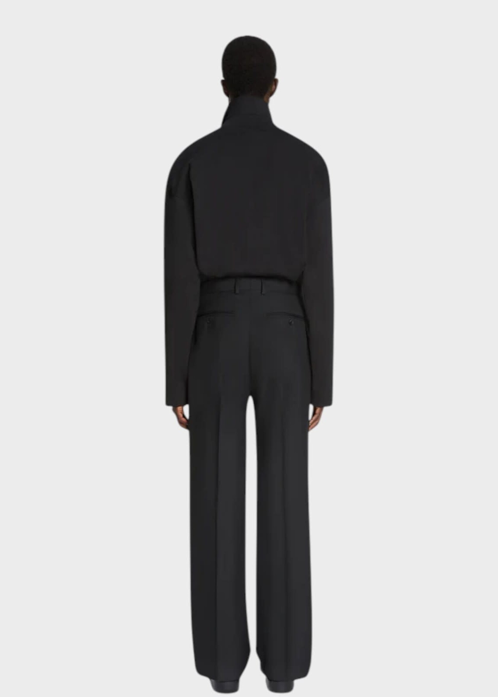 Dries Van Noten Dries Van Noten Trousers, Black, Panvel Wool Suit Pants w/ Pleats
