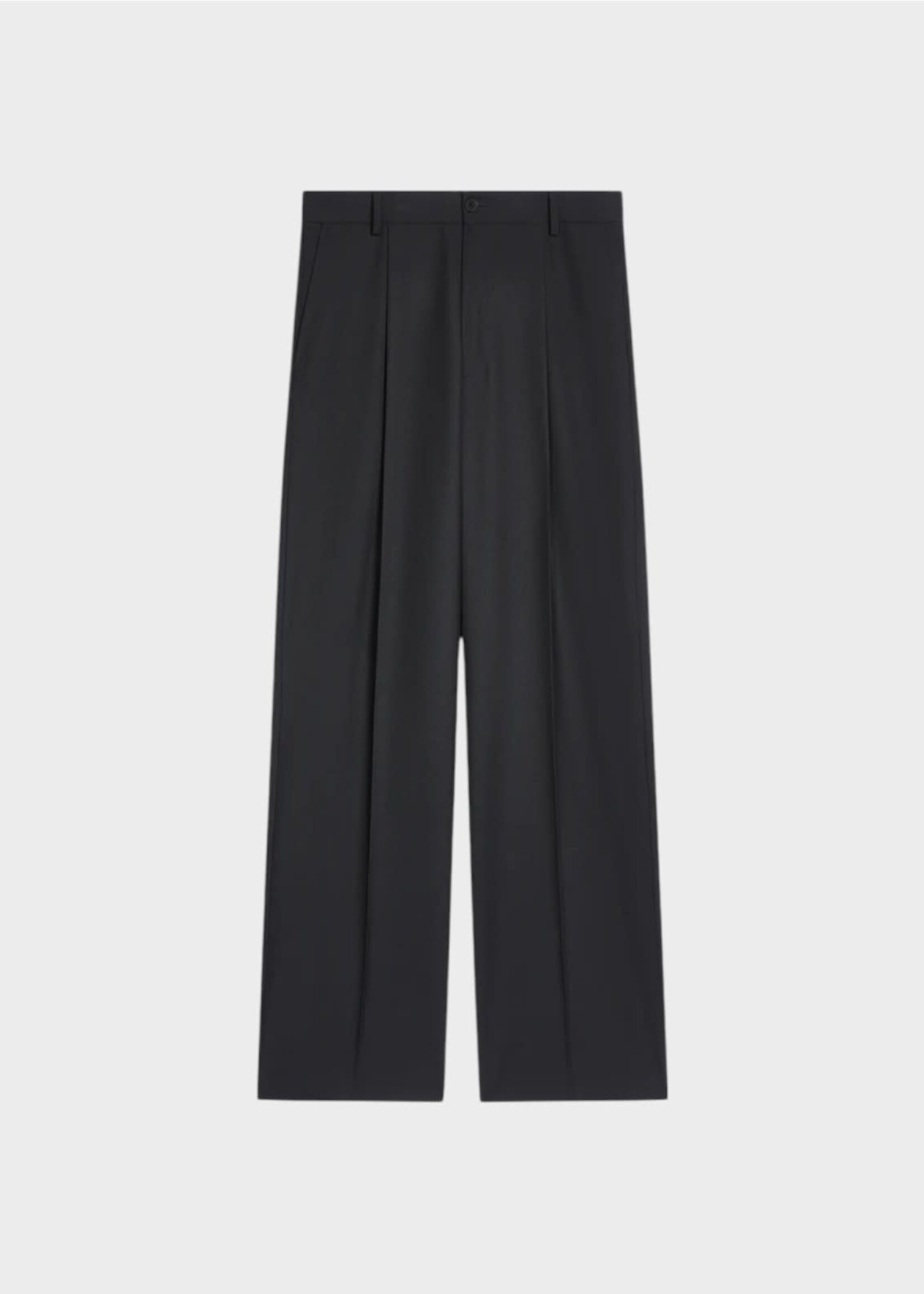Dries Van Noten Dries Van Noten Trousers, Black, Panvel Wool Suit Pants w/ Pleats
