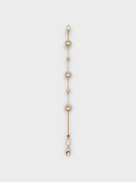 Gübelin Gübelin Bracelet, Pink, Morganite Stone Bracelet w/ Gold Chain