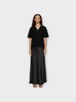 Christopher Esber Christopher Esber Dress, Black, Monument Cashmere & Silk Polo Short Sleeve Tee Dress