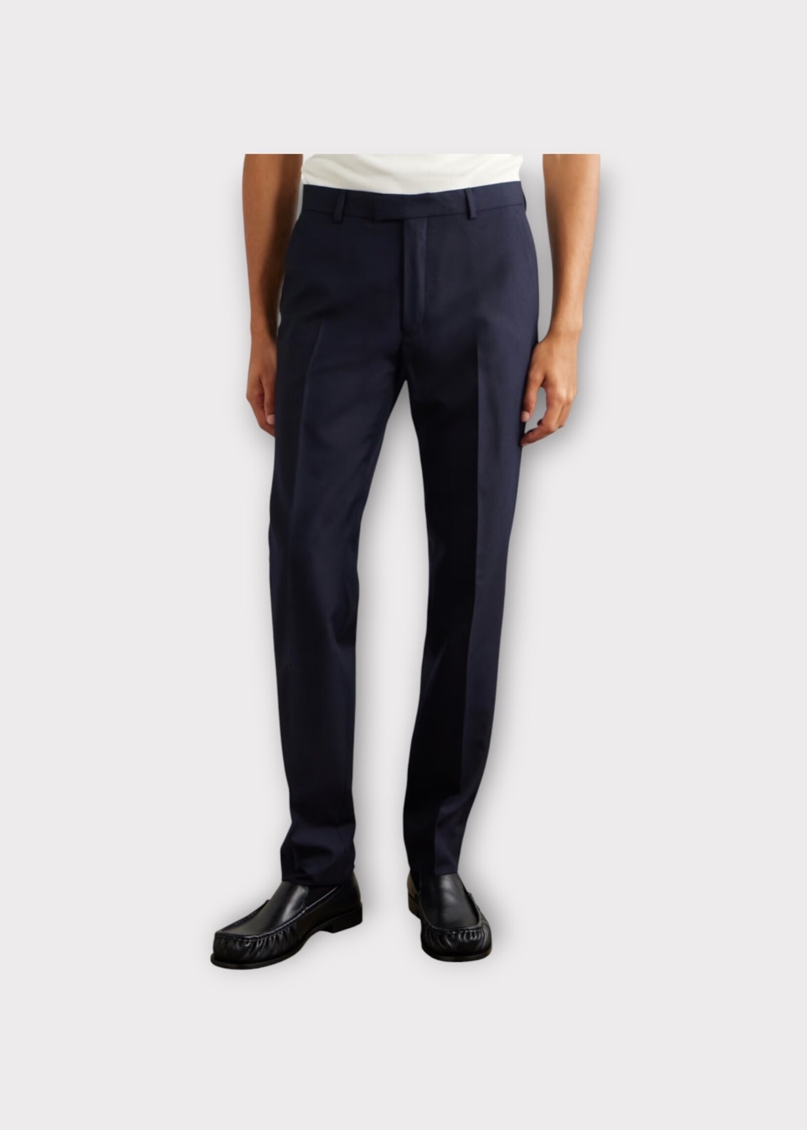 Dries Van Noten Dries Van Noten Suit, Navy, Kayne Wool Slim Fit Suit In Navy w/ Side Slits