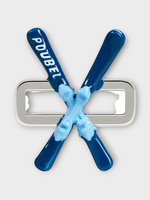 Poubel Poubel Charm, Print, Skies Painted Enamel in Blue w/ Sterling Silver