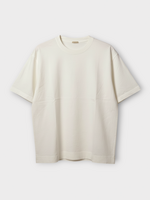 Massimo Alba Massimo Alba T-Shirt, White, Nevis Cotton Crew Neck T-Shirt in White