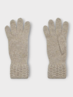 Loro Piana Loro Piana Gloves, Beige, Jungfrau Baby Cashmere Gloves In Beige w/ Diamond Stitch Border