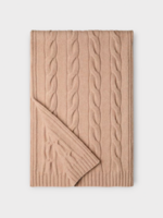 Loro Piana Loro Piana Scarf, Pink, Napier Baby Cashmere Scarf In Pink Marble Melange