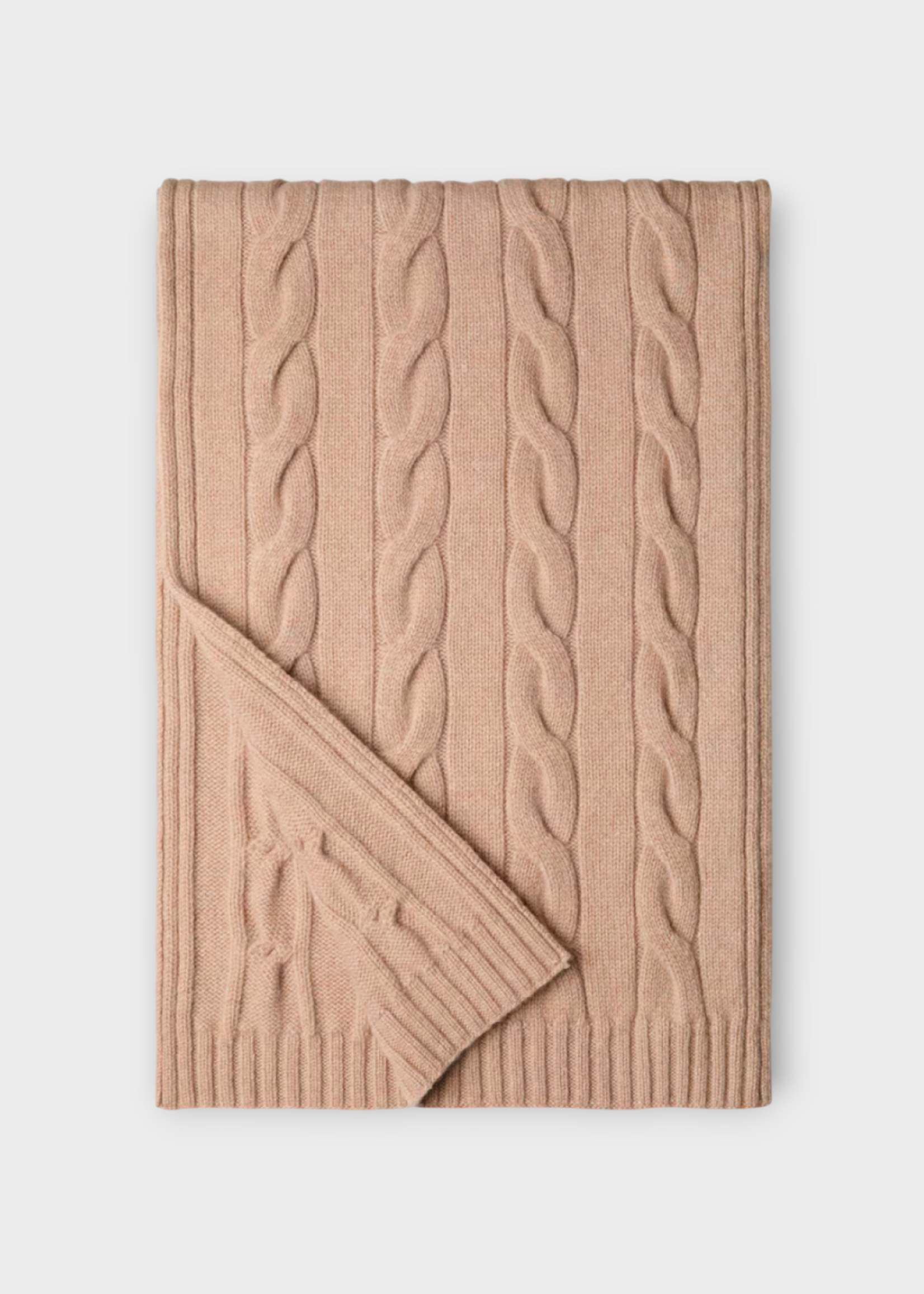 Loro Piana Loro Piana Scarf, Pink, Napier Baby Cashmere Scarf In Pink Marble Melange