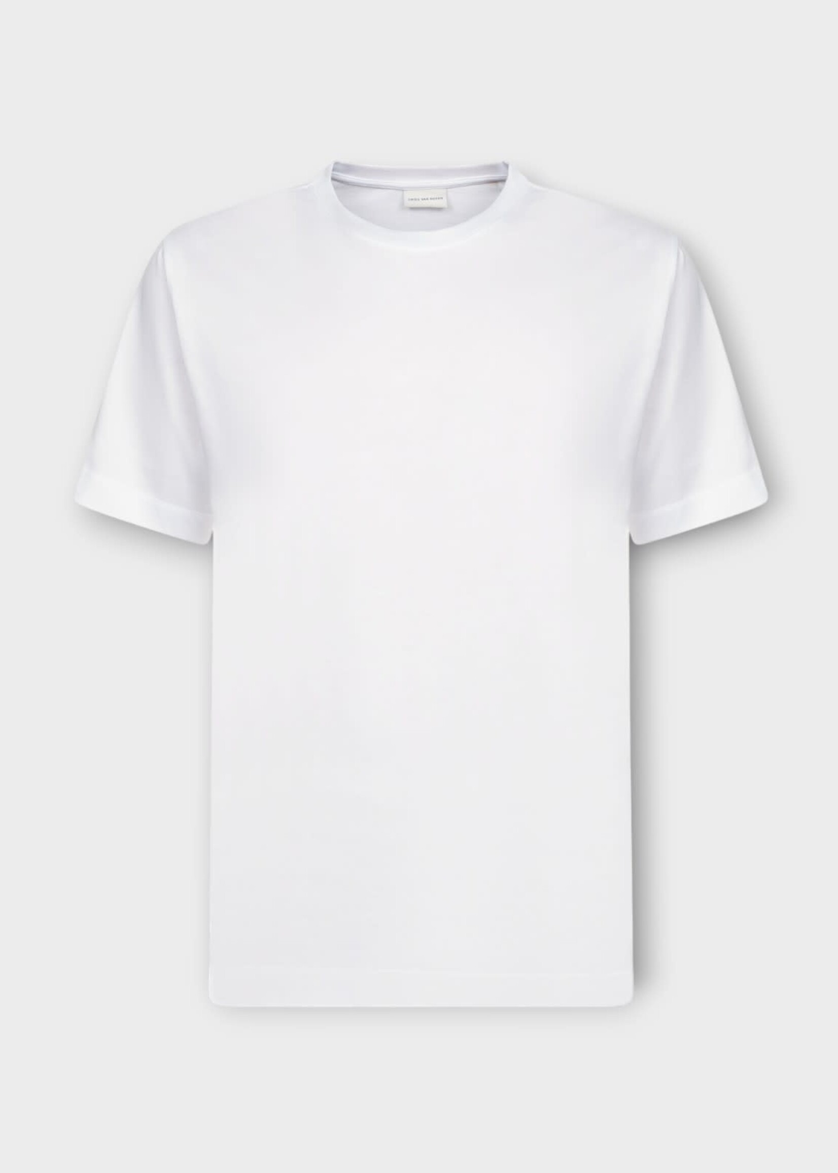 Dries Van Noten Dries Van Noten T-Shirt, White, Cotton Hertz Crew Neck Short Sleeve T-Shirt