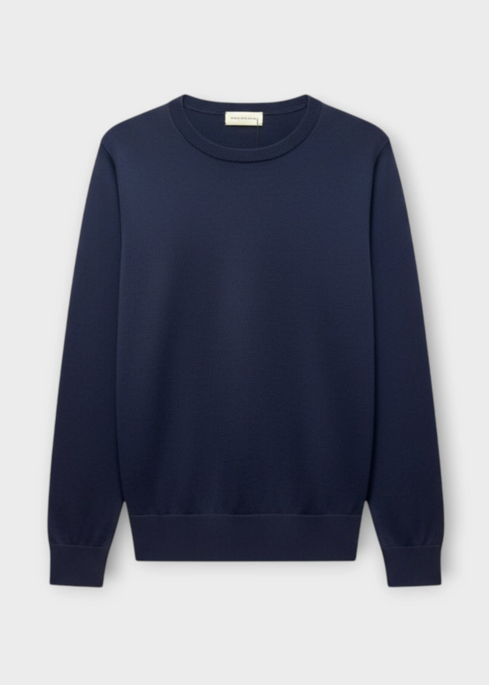 Dries Van Noten Dries Van Noten Sweatshirt, Navy, Cotton Muchas Crew Neck Pullover