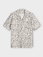 Dries Van Noten Dries Van Noten Shirt, Multi, Silk Carltone Stripe Button Up Shirt In Ecru
