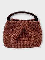Dries Van Noten Dries Van Noten Bag, Brown, Crisp Cotton Hand Bag In Wood