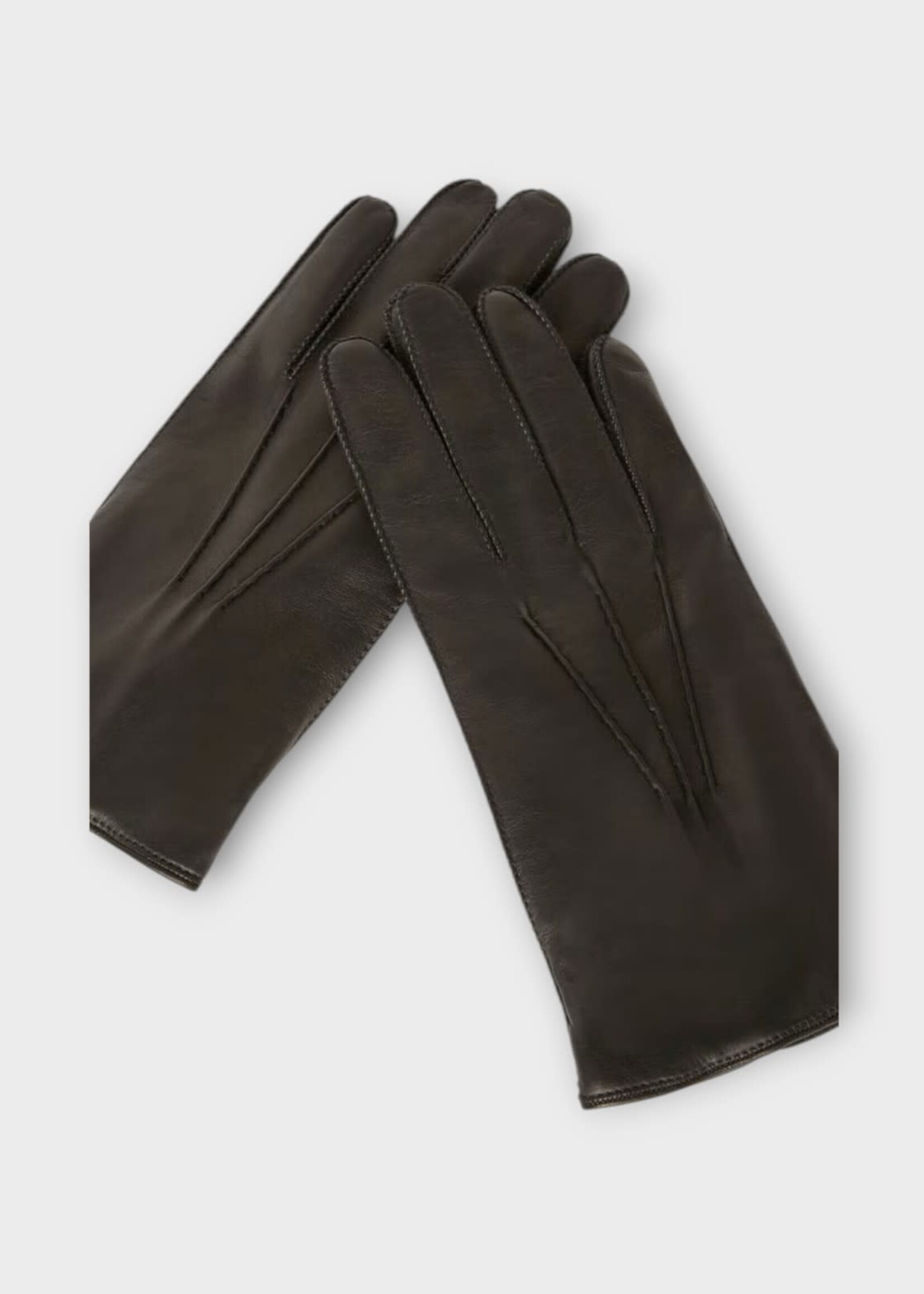 Loro Piana Loro Piana Gloves, Black, Harris Lambskin & Wool Gloves Plonge In Black