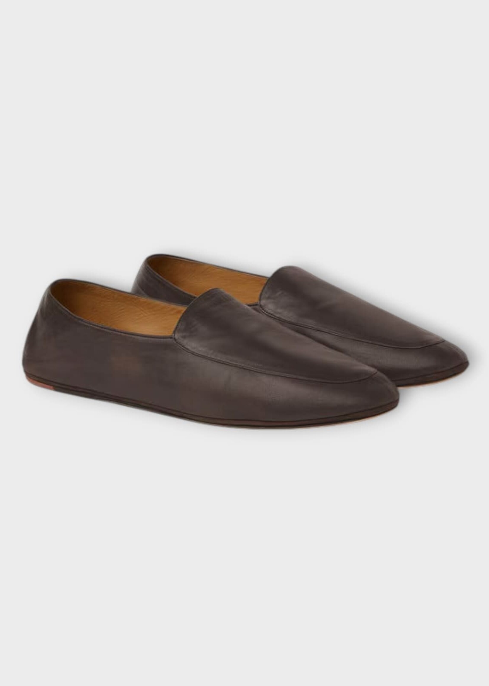 Loro Piana Loro Piana Loafers, Brown, Anton Walk Soft Lambskin Loafer In Moka