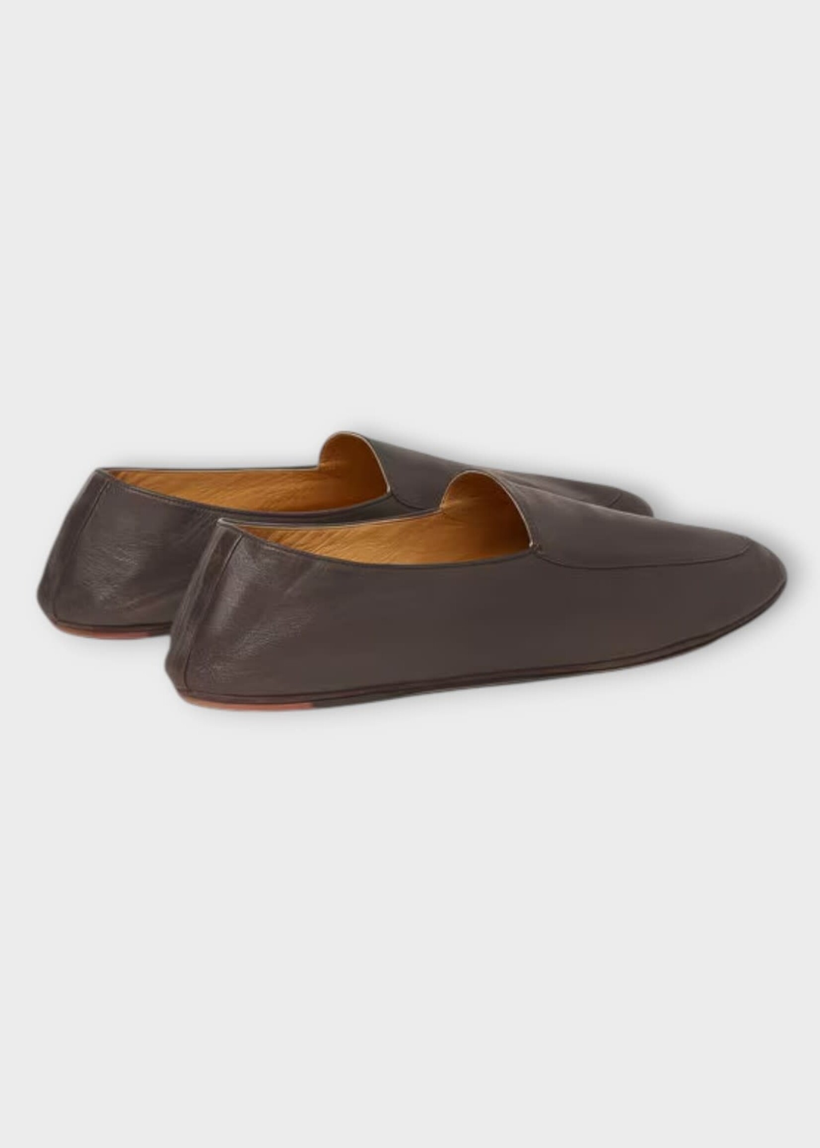 Loro Piana Loro Piana Loafers, Brown, Anton Walk Soft Lambskin Loafer In Moka