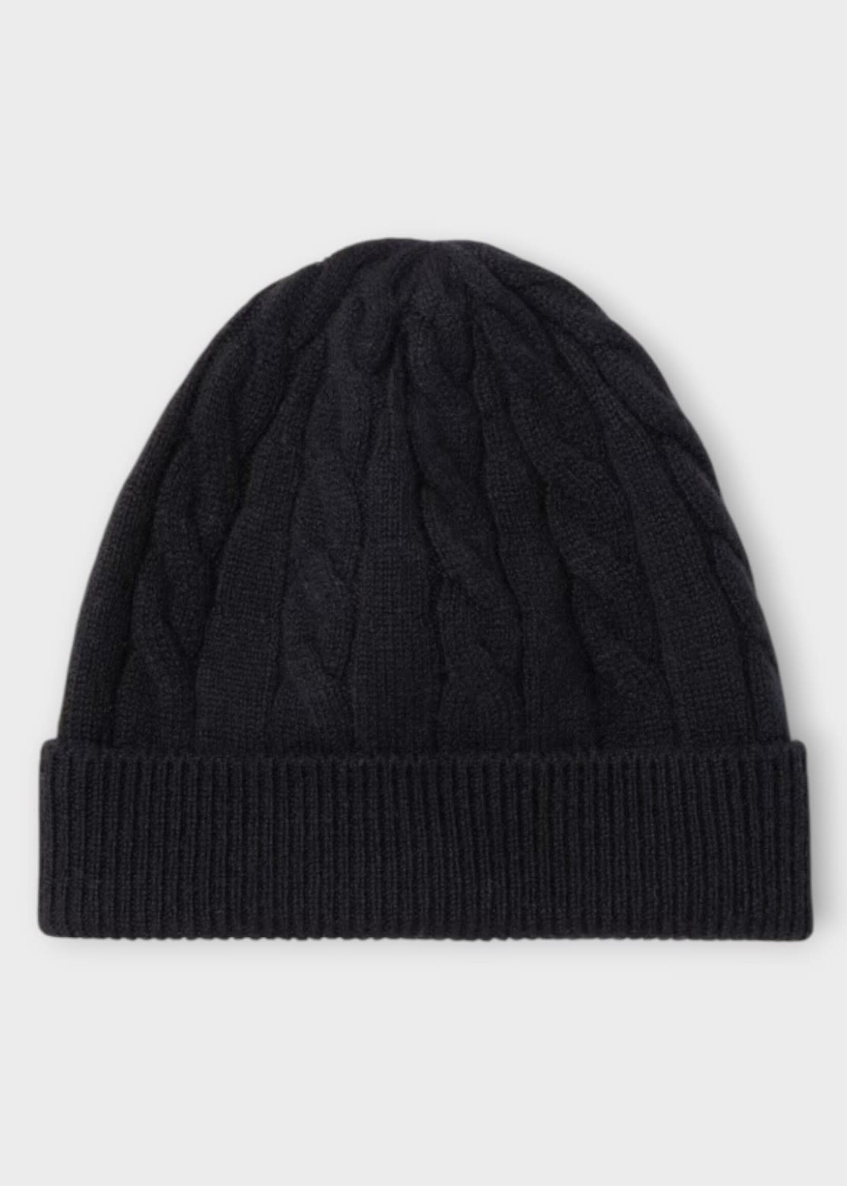 Loro Piana Loro Piana Hat, Navy, Cedar Cashmere Ribbed Ladies Beanie In Blue Navy