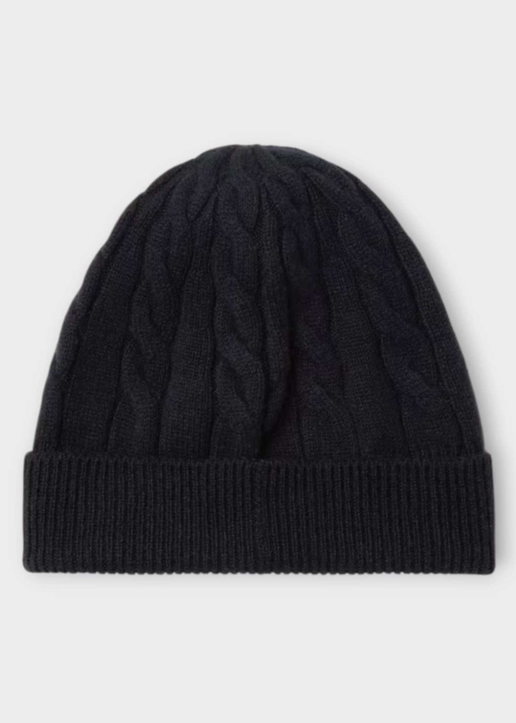 Loro Piana Loro Piana Hat, Navy, Cedar Cashmere Ribbed Ladies Beanie In Blue Navy