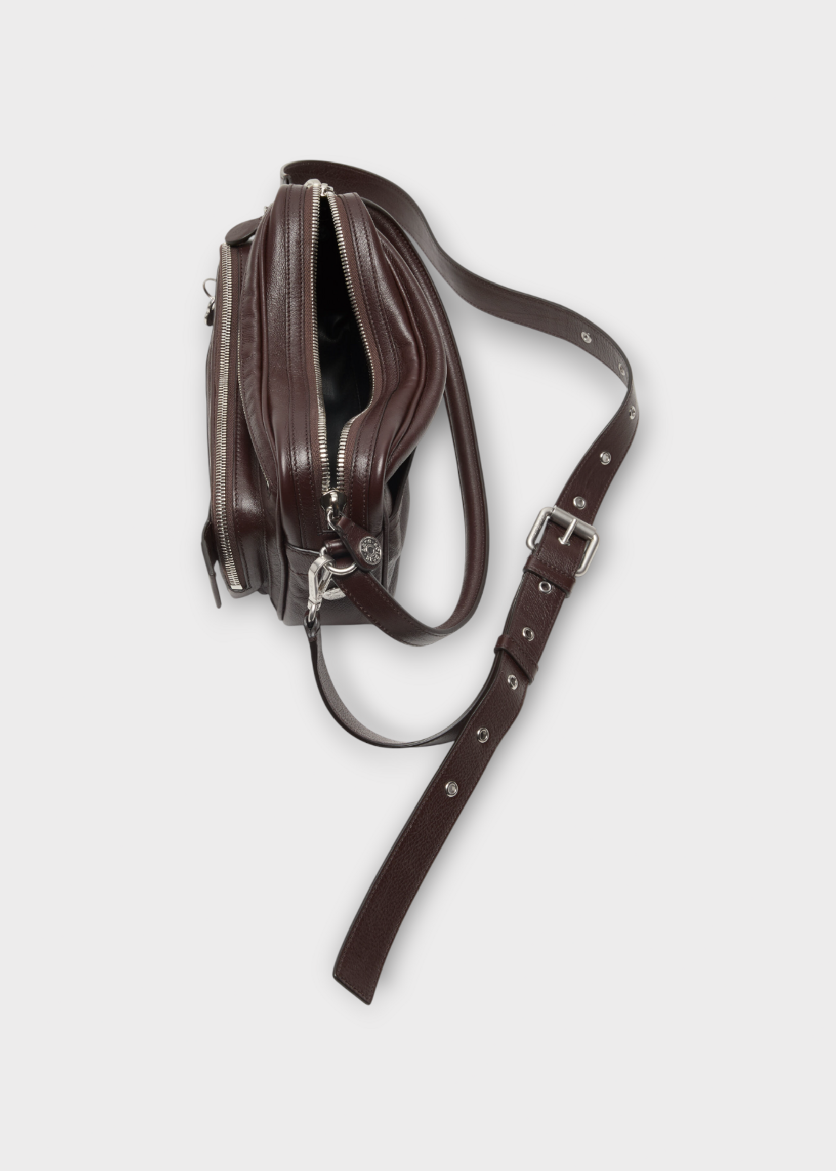 Acne Studio Acne Studio Bag, Brown, Camero Party Shoulder Bag In Chocolate Brown