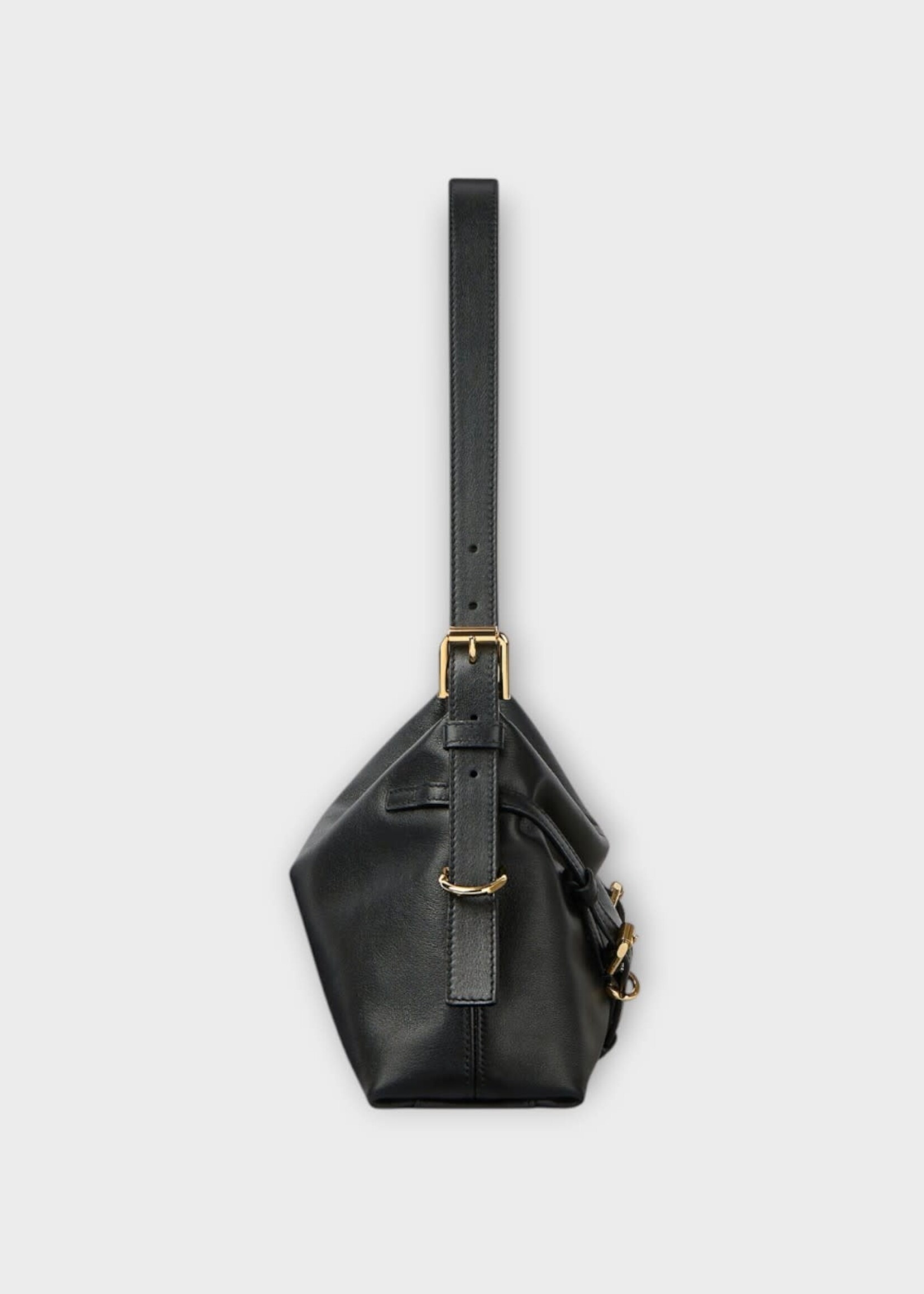Givenchy Givenchy Bag, Black, Voyou Leather Mini Shoulder Bag In Black