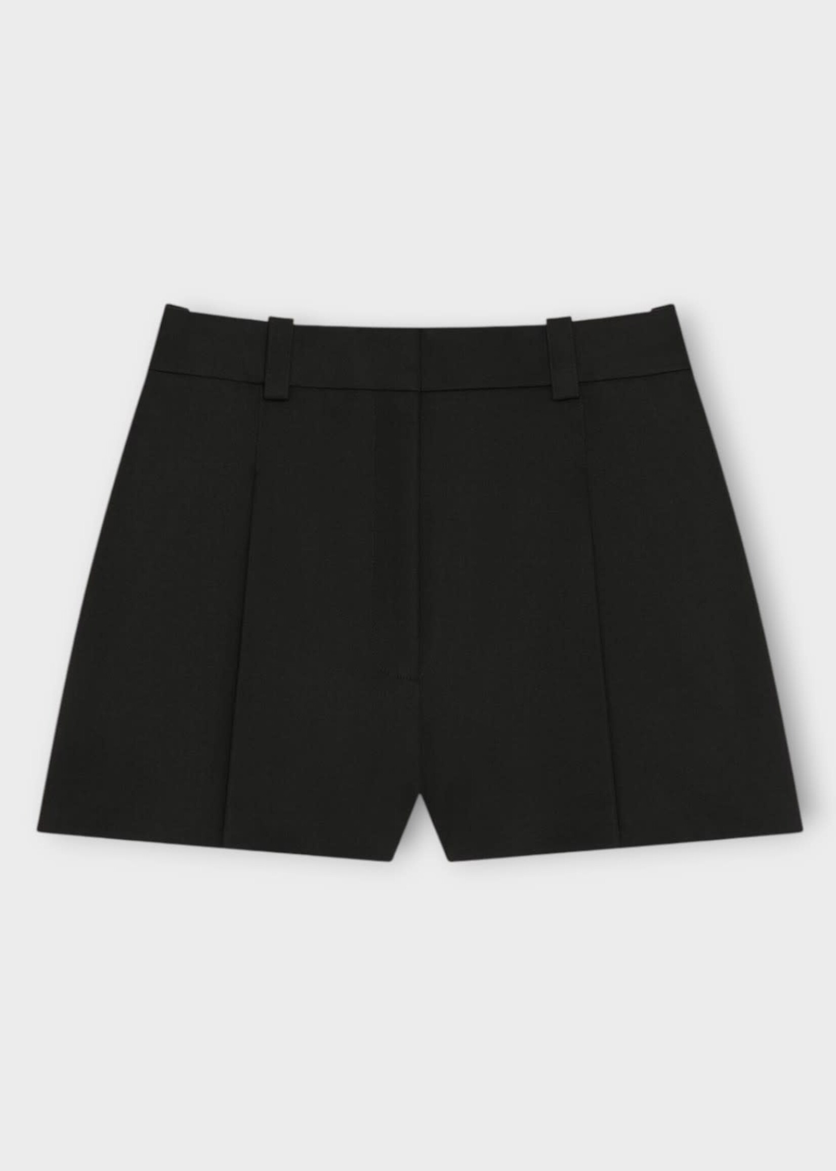 Givenchy Givenchy Shorts, Black, Wool Pleated Shorts In Black