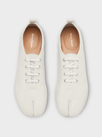 Maison Margiela Maison Margiela Flats, White, Tabi Jazz Lace Up In White