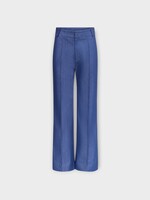 Destree Destree Jeans, Blue, Yoshitomo Cotton High Waisted Wide Leg Denim Pants in Blue