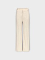 Destree Destree Trousers, Beige, Yoshitomo Miele High Waisted Wide Leg Pants in Warm Grey