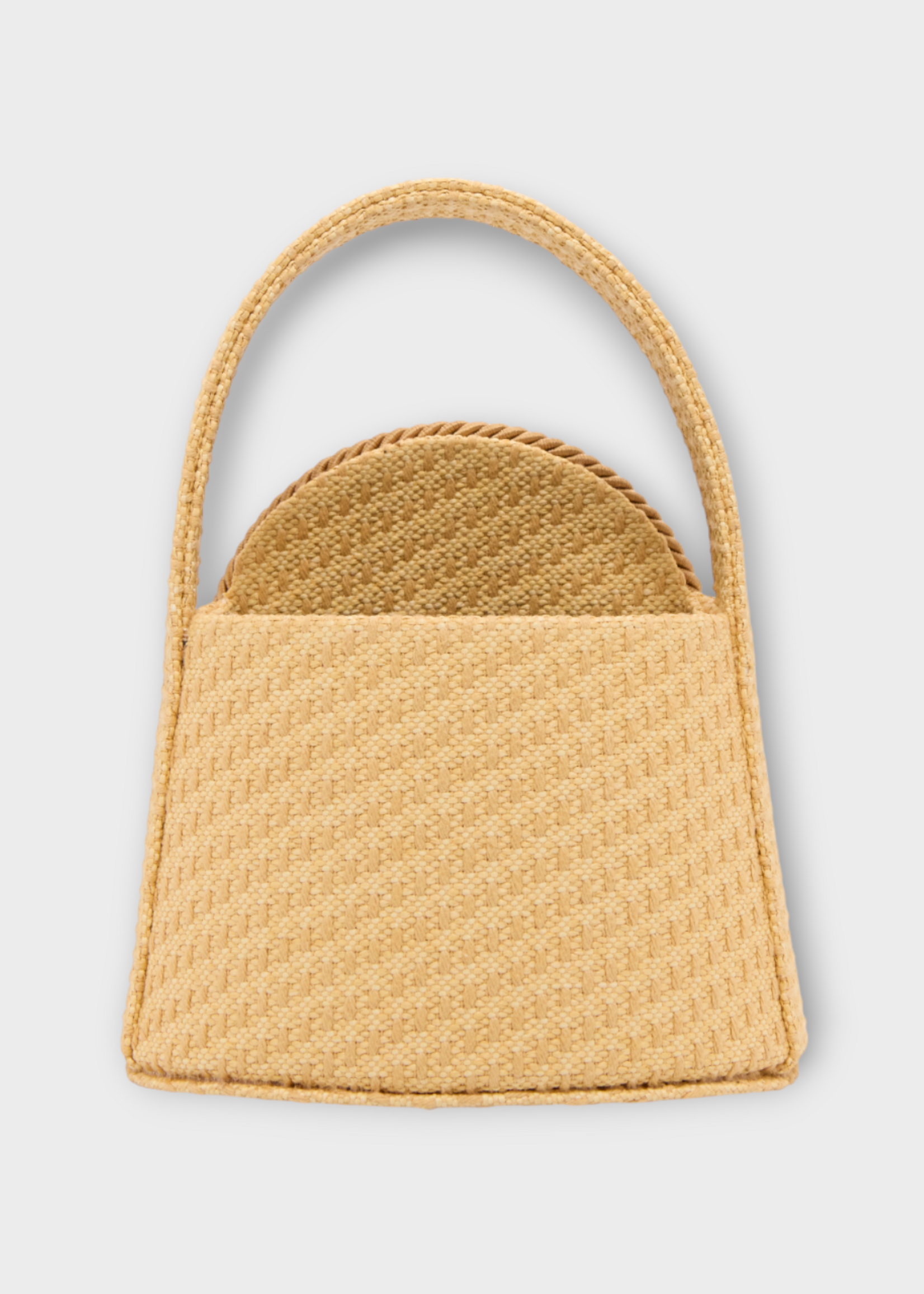 Destree Destree Bag, Beige, Gunther Small Straw Passementerie Cross-Body Bag in Beige