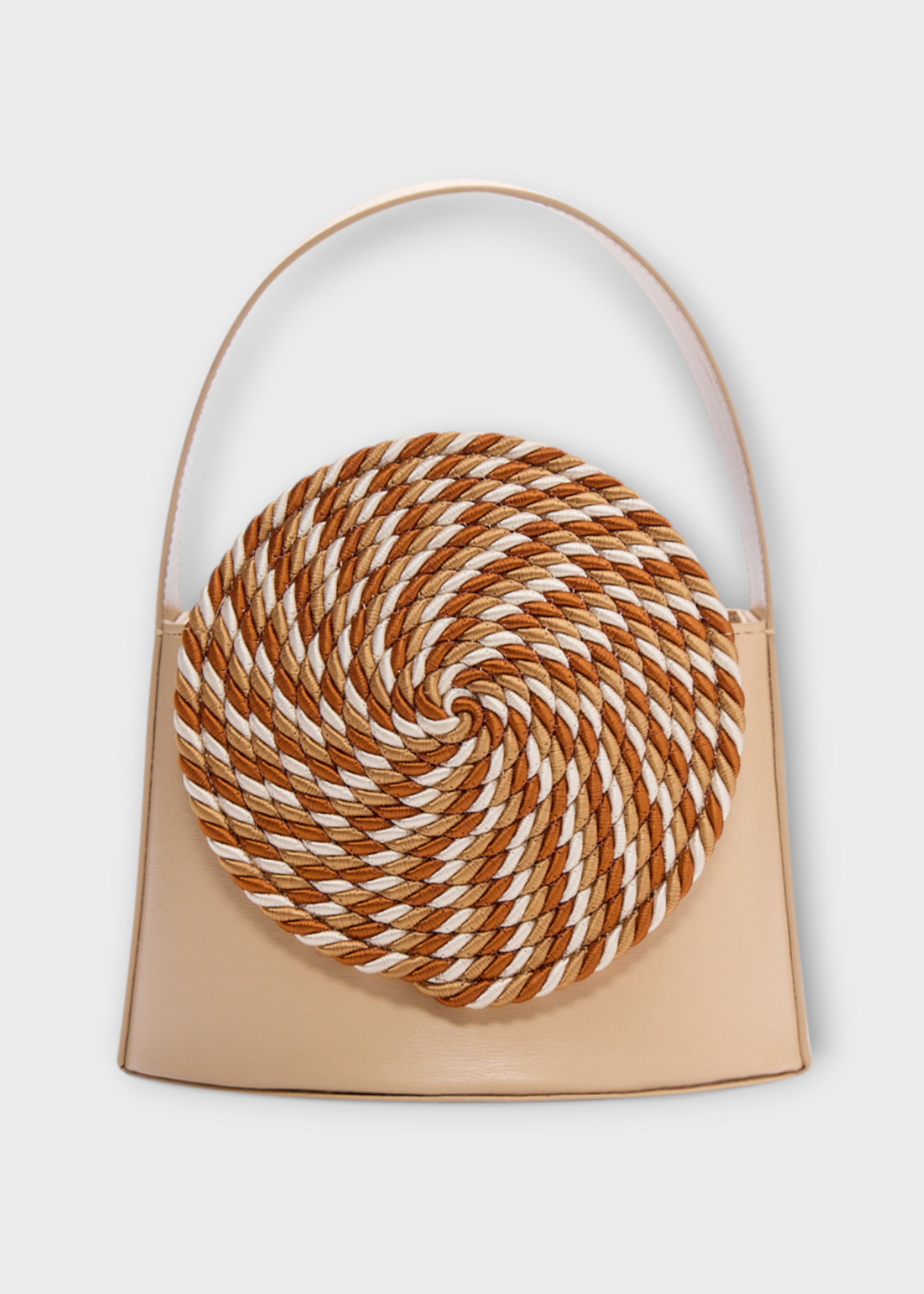 Destree Destree Bag, Multi, Gunther Calfskin Passementerie Cross-Body in Tabacco & Multicolour