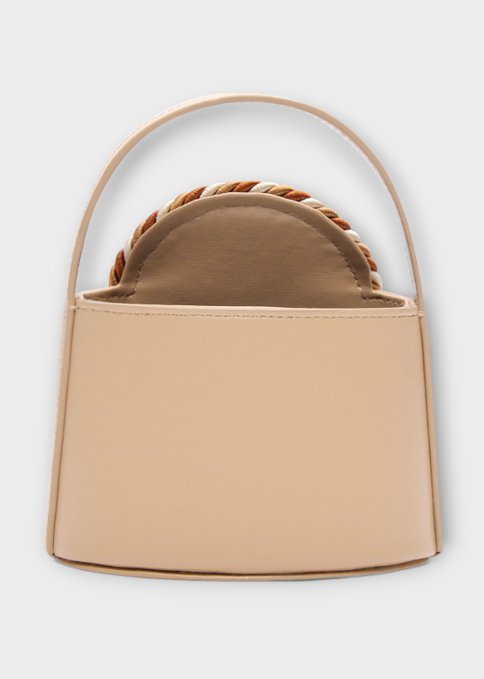 Destree Destree Bag, Multi, Mini Gunther Calfskin Passementerie Cross-Body Bag in Tabacco & Multicolour