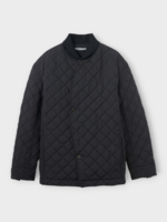 Jacquemus Jacquemus Jacket, Navy, Le Blouson Bastide Quilted Nylon Jacket In Dark Navy w/ Back Rosemary Label