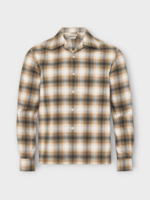 J.W. Anderson J.W.Anderson Shirt, Biscuit, Check Shirt Gradient Check Flannel In Biscuit