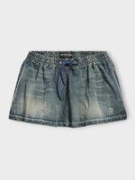 Balenciaga Balenciaga Skirt, Blue, Cotton Denim Drawstring Waist Mini Skirt In Light Blue #35