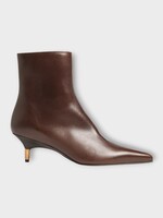 Khaite Khaite Boots, Brown, Bella Ankle Boots 55 In Vintage Brown