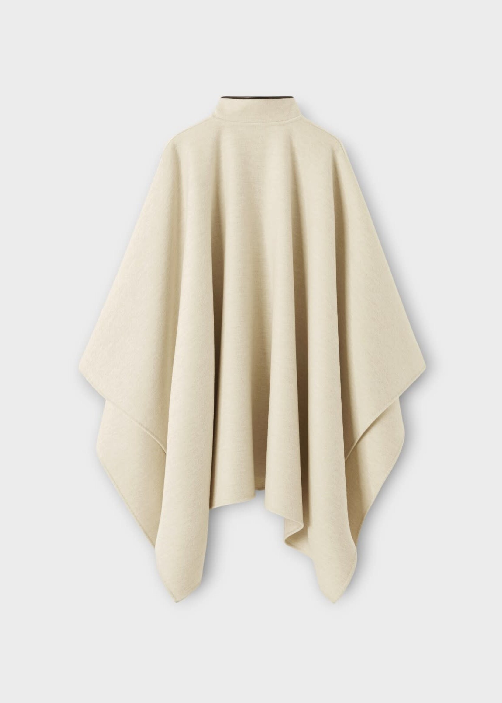 Loro Piana Loro Piana Scarf, White, Spagna Cashmere Bicolour Cape In Natural Melange