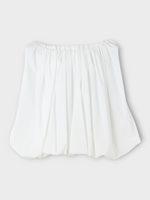 Jacquemus Jacquemus Top, White, Lavande Off Shoulder Draped Top In White