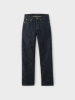 Jacquemus Jacquemus Jeans, Navy, Le De-Nimes Droit Straight Leg Denim Pants In Navy